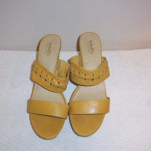 Gold Wedge Sandal